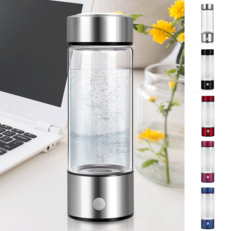 HydroBoost™ Wasserstoff-Trinkflasche – Antioxidantien-Wasser auf Knopfdruck