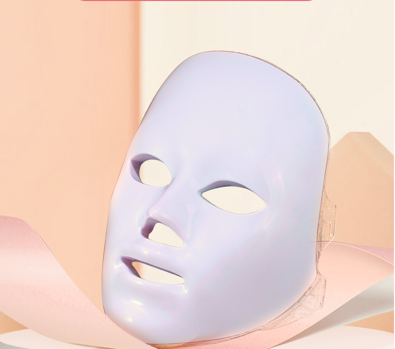 LumiGlow™ LED-Gesichtsmaske – 7 Lichtfarben für sichtbar reinere Haut