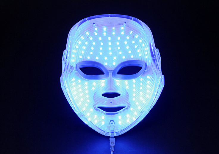 LumiGlow™ LED-Gesichtsmaske – 7 Lichtfarben für sichtbar reinere Haut